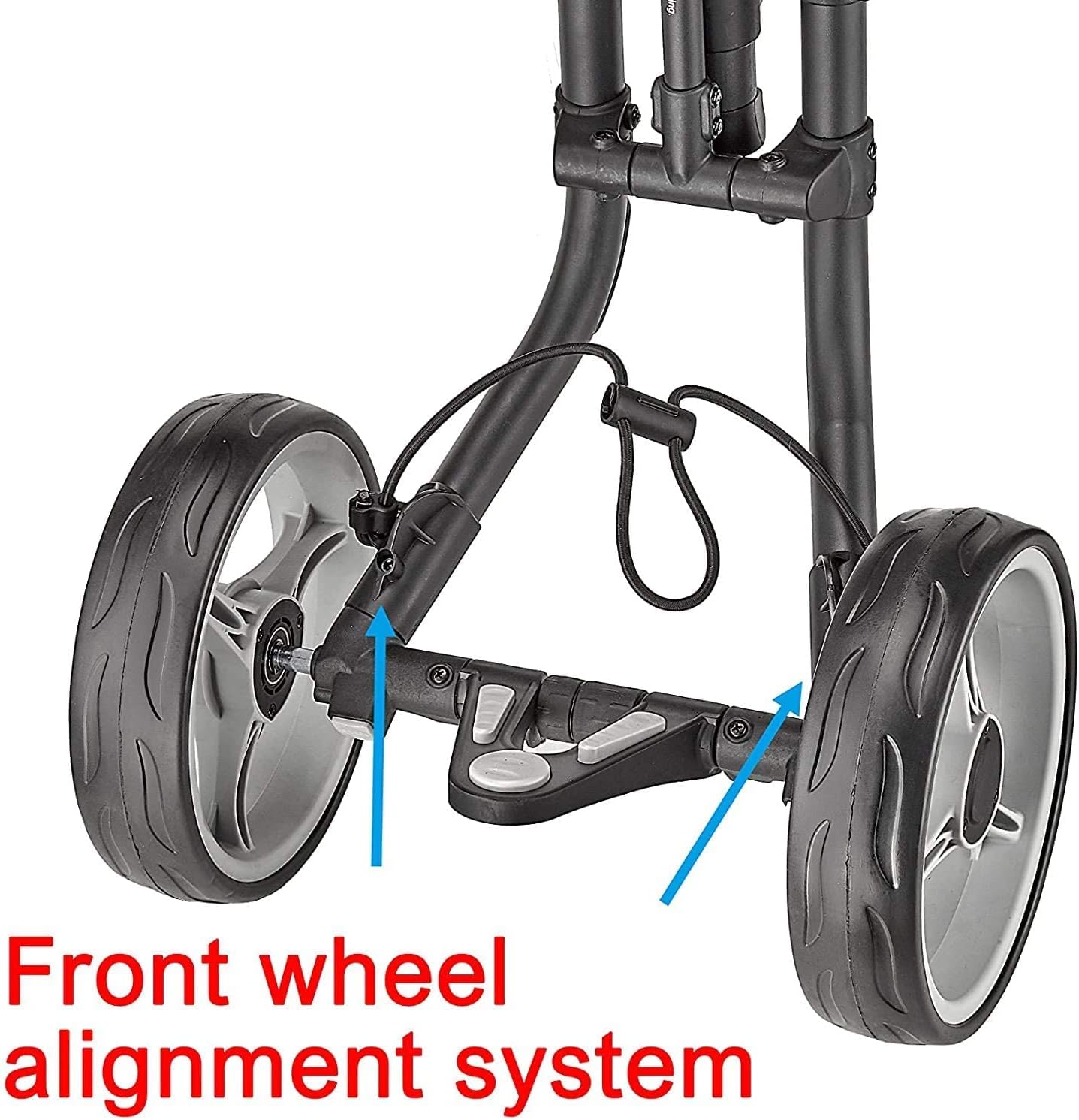 Open Box CaddyTek Explorer V8 - Superlite 4 Wheel Golf Push Cart