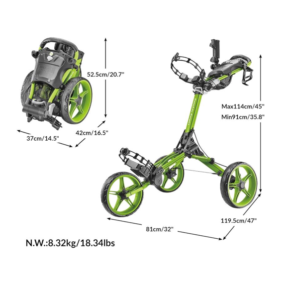 Caddytek CaddyLite Compact-Blue