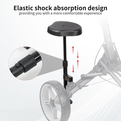 Caddytek Removable Seat for CaddyLite Compact and CaddyLite Auto 360 Series Golf Push Carts