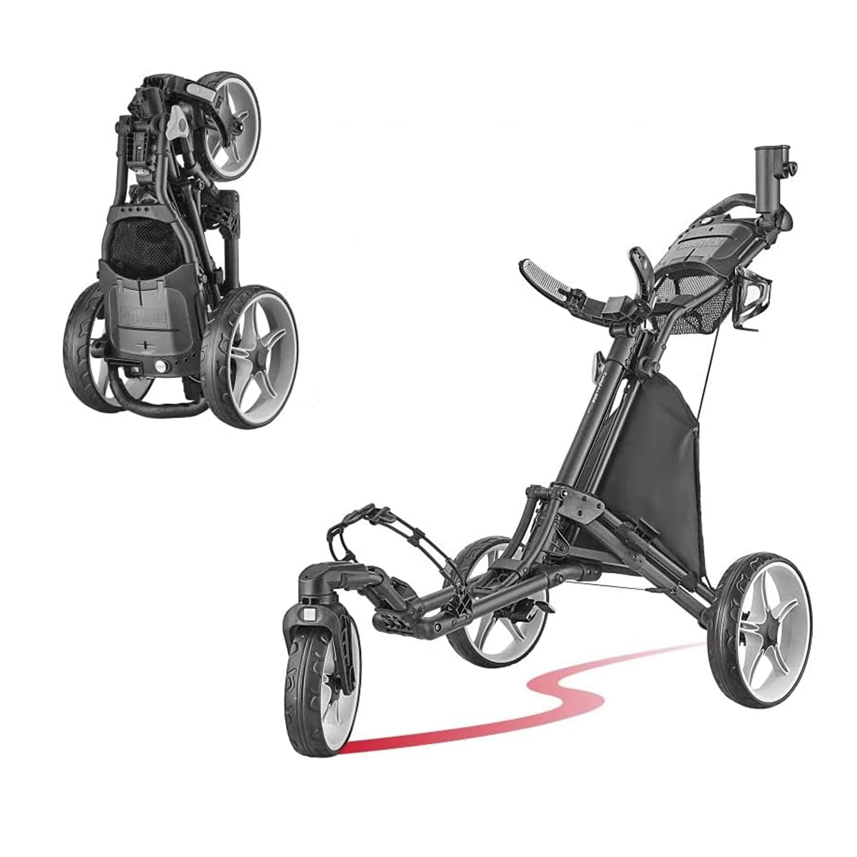 Caddytek CaddyLite Compact, Blue Chariot de Golf à Tirer Unisexe, Taille Unique Caddytek CaddyLite Compact, Blue Chariot de Golf à Tirer Unisexe, Taille Unique
